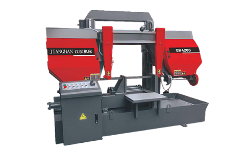 南溪龙门带锯床运行中途停止切割产生的原因是什么？